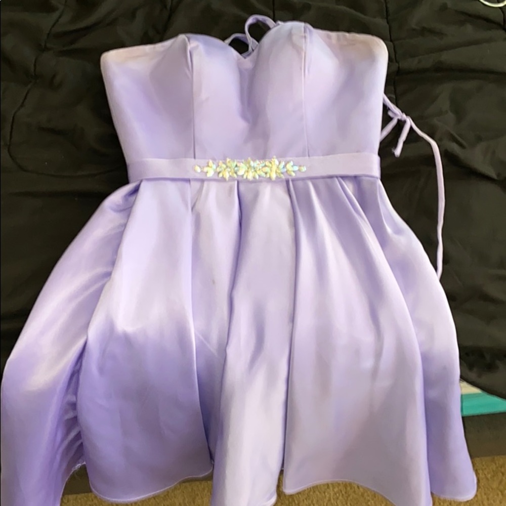 STAR BOX|| homecoming knee length dress